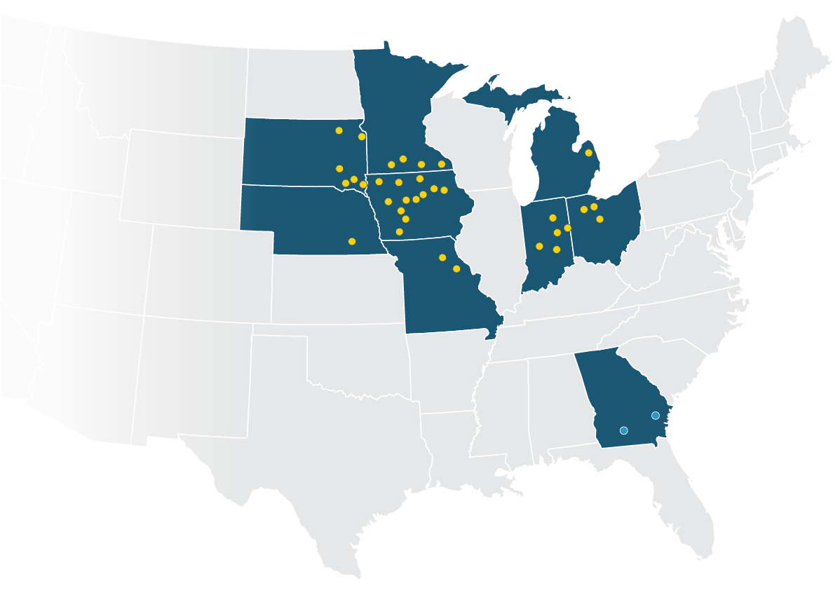 Shalexyan Aquasmart Bioprocessing Locations